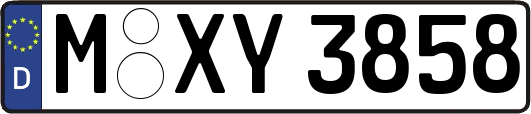 M-XY3858