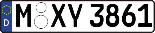 M-XY3861