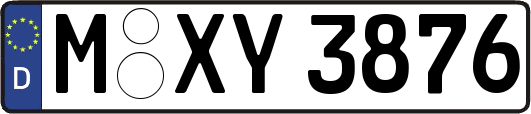 M-XY3876