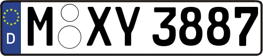 M-XY3887