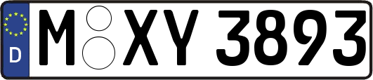 M-XY3893