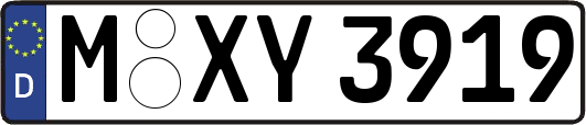 M-XY3919