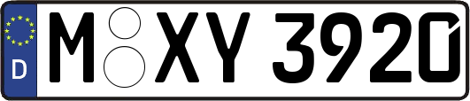 M-XY3920