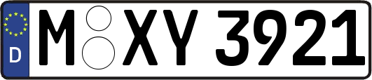 M-XY3921