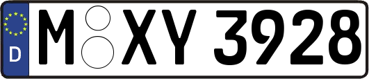 M-XY3928