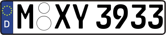 M-XY3933