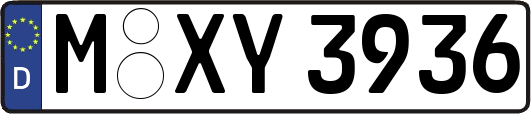 M-XY3936