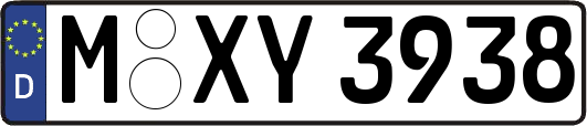 M-XY3938