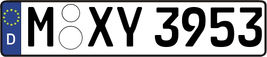M-XY3953