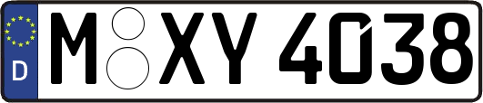 M-XY4038