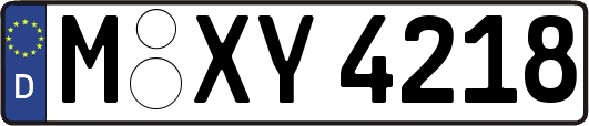 M-XY4218