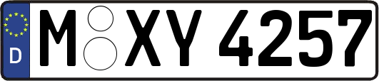 M-XY4257
