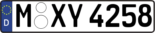 M-XY4258