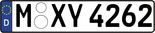 M-XY4262