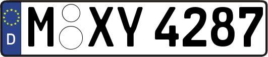 M-XY4287
