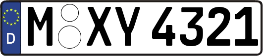 M-XY4321