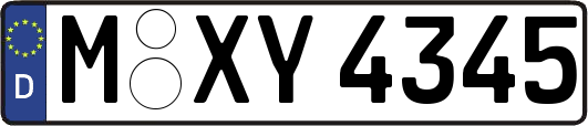 M-XY4345