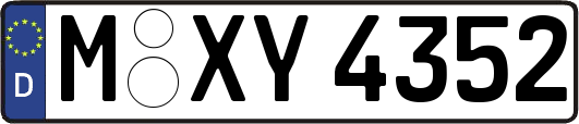 M-XY4352