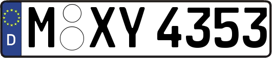 M-XY4353