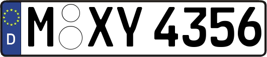 M-XY4356