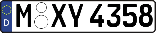 M-XY4358