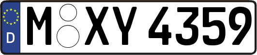 M-XY4359