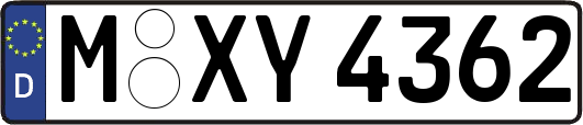 M-XY4362