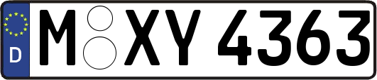M-XY4363