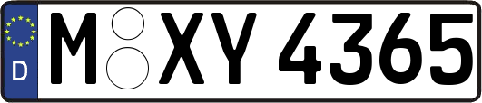 M-XY4365