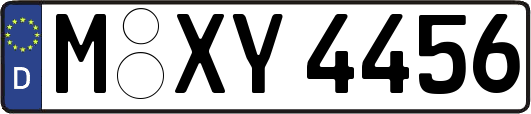 M-XY4456