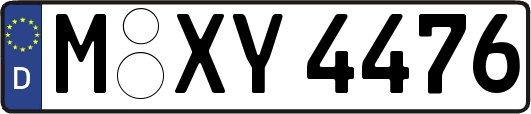 M-XY4476