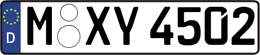 M-XY4502