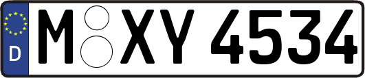 M-XY4534