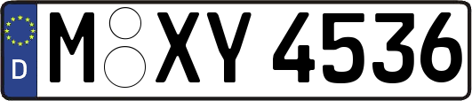 M-XY4536