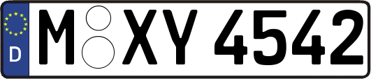 M-XY4542