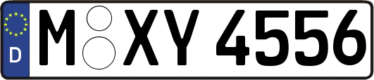 M-XY4556