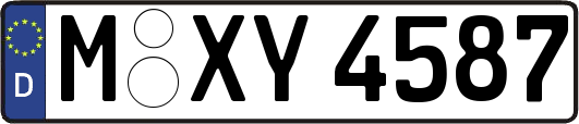 M-XY4587