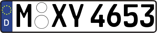 M-XY4653