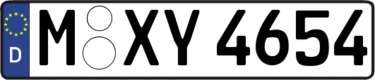 M-XY4654