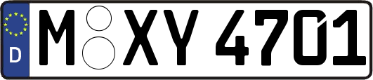 M-XY4701