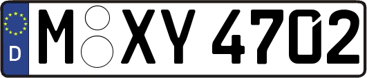 M-XY4702