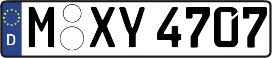 M-XY4707