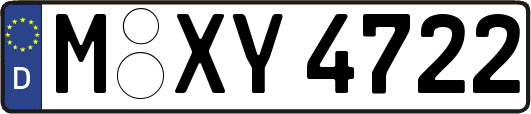 M-XY4722
