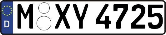 M-XY4725