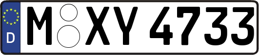 M-XY4733