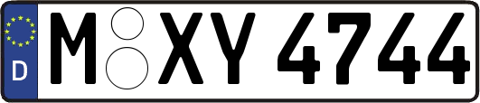 M-XY4744