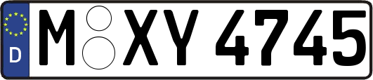 M-XY4745