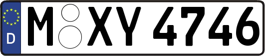 M-XY4746