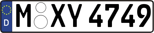 M-XY4749