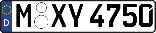 M-XY4750